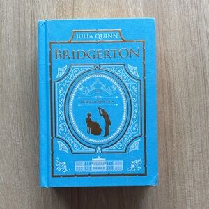 Bridgerton Hardcover Eloise And Francesca's Stories- Turquoise Blue Edition